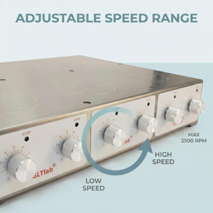 Analog Multi-position Magnetic Stirrer with 6 Channel