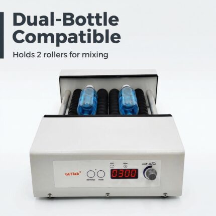 Digital 2 Bottles Roller Mixer