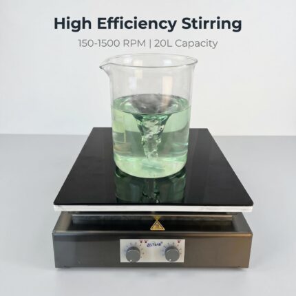 12-Inch Standard Ceramic Hotplate Magnetic Stirrer with 550°C