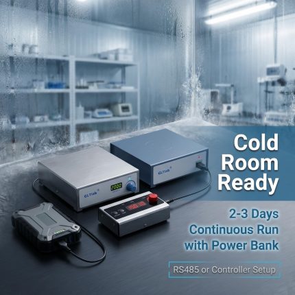 RS485 automation module, specially designed for the magnetic stirrer in the cold storage.